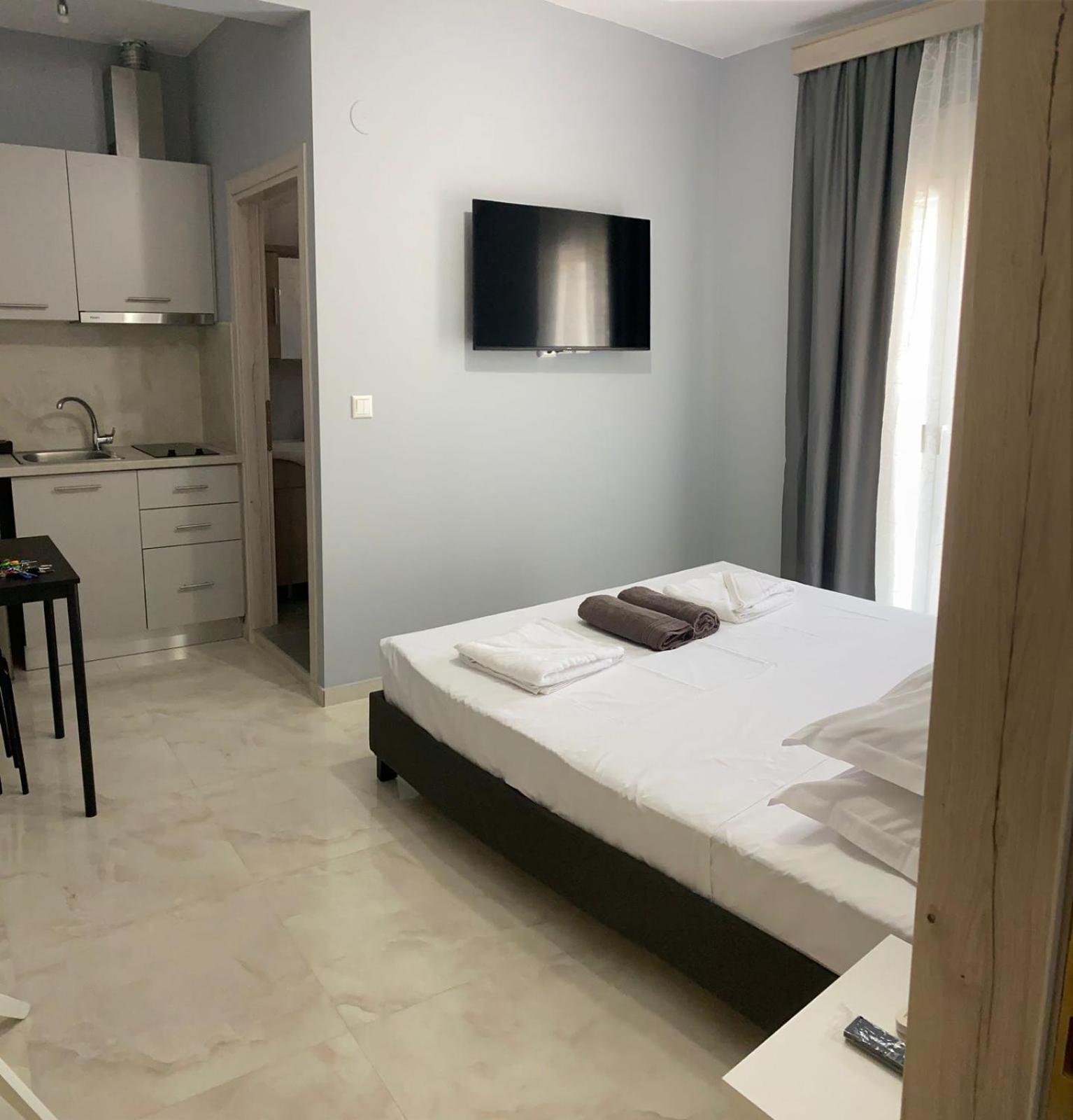 Umbrella Apartment Peraía Zewnętrze zdjęcie